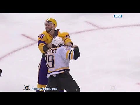 A. Andreoff (LAK) vs. M. Beleskey (BOS)