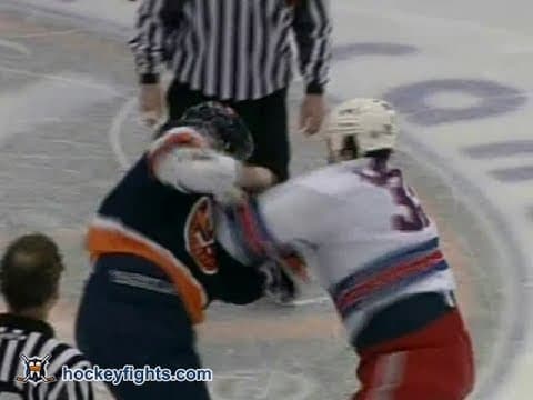 D. LaCouture (NYR) vs. E. Godard (NYI)