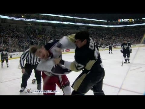 B. Dubinsky (CBJ) vs. S. Crosby (PIT)