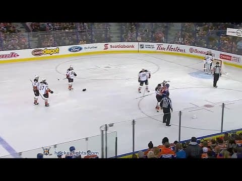 K. Bieksa (ANA) vs. M. Hendricks (EDM)