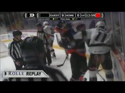 K. Newbury (ONT) vs. T. Carrick (CHC)