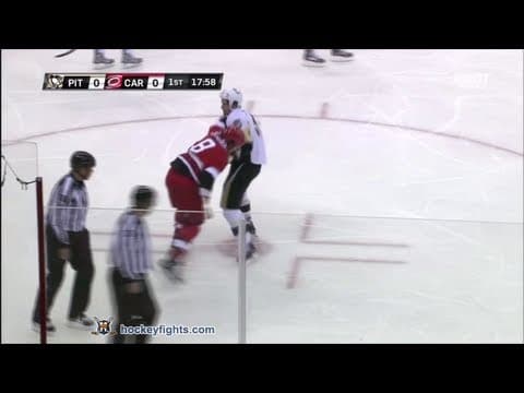 D. Engelland (PIT) vs. K. Westgarth (CAR)