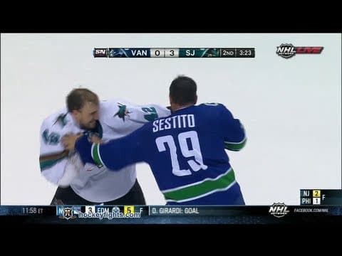 T. Sestito (VAN) vs. M. Pelech (SJS)