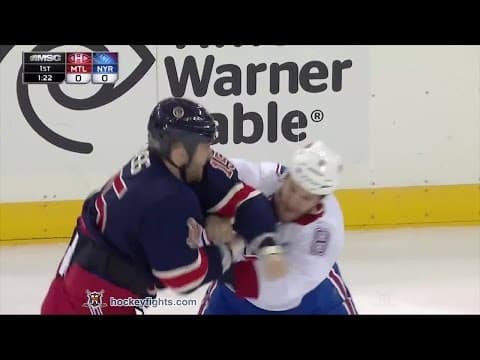 B. Prust (MON) vs. T. Glass (NYR)