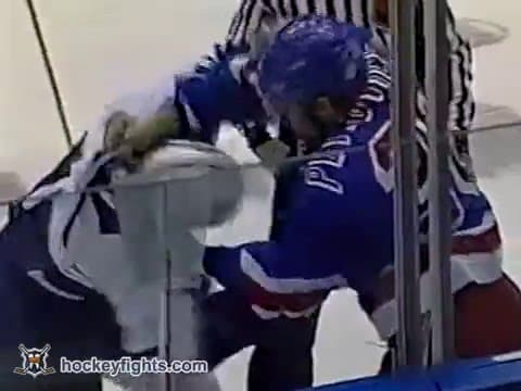 R. Petrovicky (NYR) vs. T. Fitzgerald (TOR)