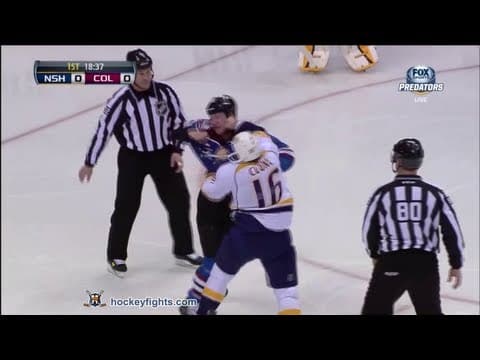 R. Clune (NSH) vs. C. McLeod (COL)