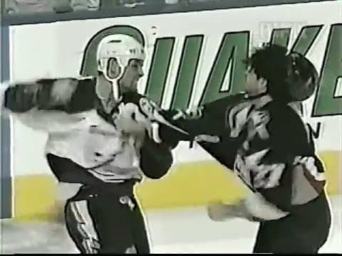 M. Peca (BUF) vs. D. Tucker (TBL)