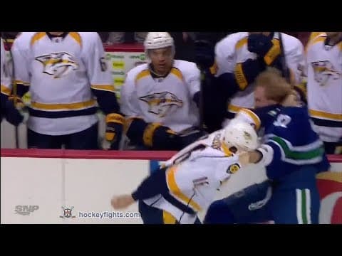 R. Clune (NSH) vs. D. Weise (VAN)