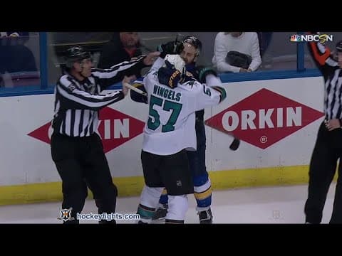 T. Wingels (SJS) vs. K. Shattenkirk (STL)