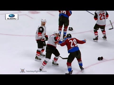 J. Martinook (ARI) vs. N. MacKinnon (COL)