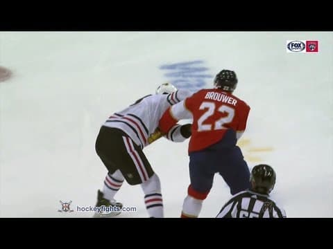 B. Manning (CHI) vs. T. Brouwer (FLA)