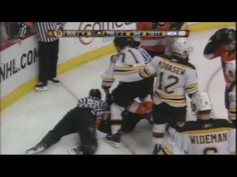 A. Ference (BOS) vs. S. Hartnell (PHI)