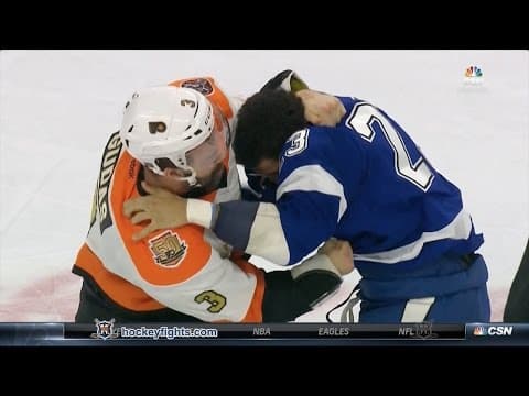 J. Brown (TBL) vs. R. Gudas (PHI)