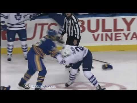 L. Schenn (TOR) vs. P. Kaleta (BUF)