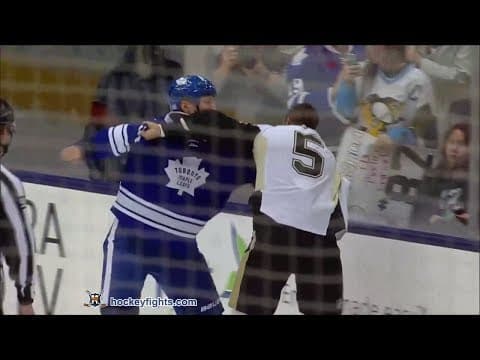 D. Engelland (PIT) vs. F. McLaren (TOR)