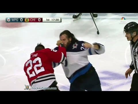 C. Thorburn (WPG) vs. J. Tootoo (CHI)