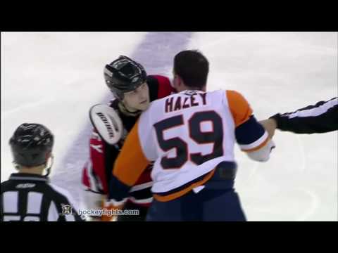 M. Haley (NYI) vs. R. Pelley (NJD)