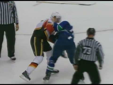 D. Phaneuf (CAL) vs. S. Bernier (VAN)