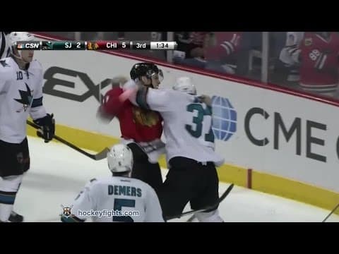 A. Burish (SJS) vs. J. Morin (CHI)