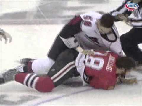 B. Bollig (RCK) vs. P. Bordeleau (CLE)