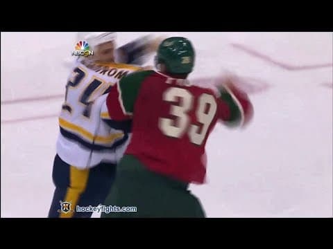 E. Nystrom (NSH) vs. N. Prosser (MIN)