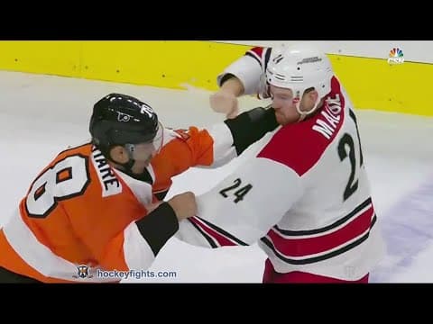 B. Malone (CAR) vs. P. Bellemare (PHI)