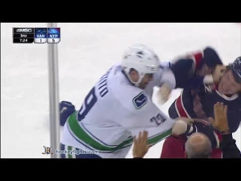 T. Sestito (VAN) vs. D. Dorsett (NYR)