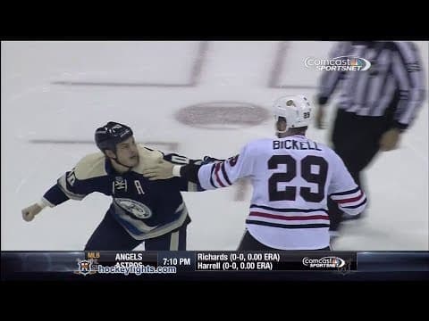 B. Bickell (CHI) vs. J. Boll (CBJ)