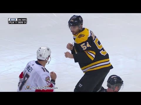 M. Haley (FLA) vs. A. McQuaid (BOS)