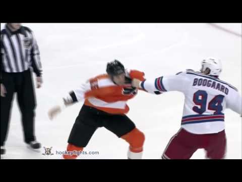 D. Boogaard (NYR) vs. J. Shelley (PHI)