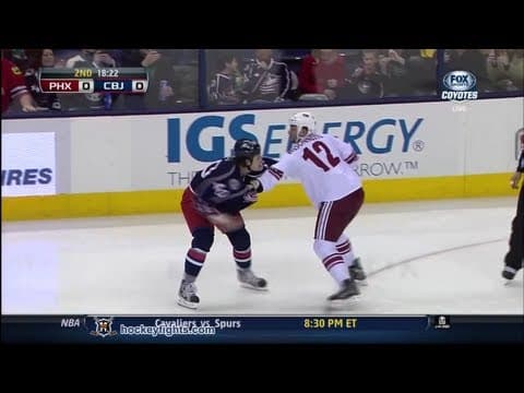 P. Bissonnette (ARI) vs. J. Boll (CBJ)