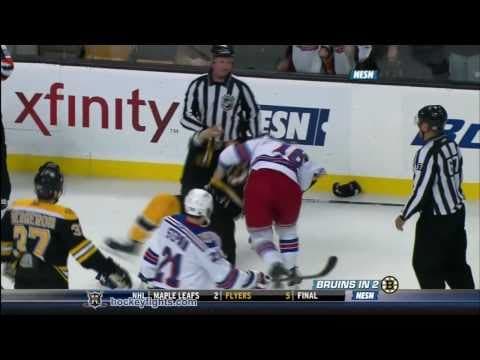 S. Avery (NYR) vs. M. Stuart (BOS)