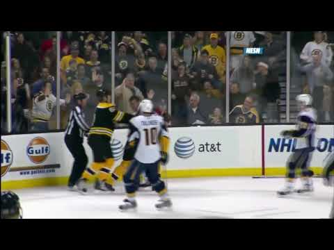 P. Gaustad (BUF) vs. S. Thornton (BOS)