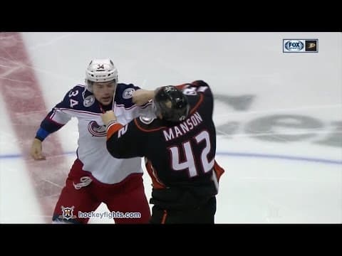 J. Anderson (CBJ) vs. J. Manson (ANA)