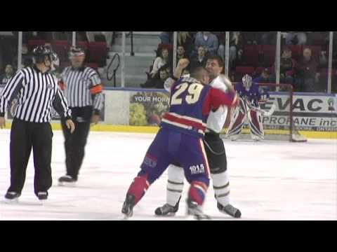 P. Bernier (MAR) vs. D. Lessard (COR)