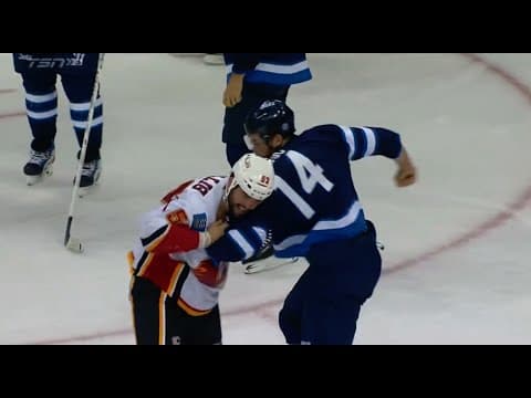 B. Bollig (CAL) vs. A. Peluso (WPG)