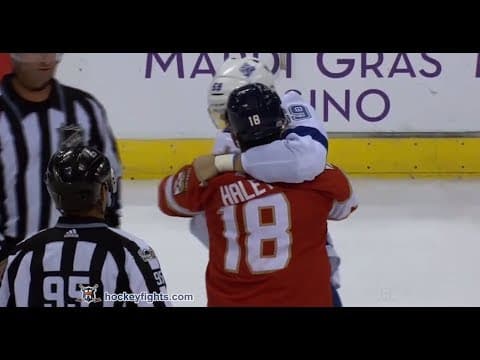 J. Dotchin (TBL) vs. M. Haley (FLA)