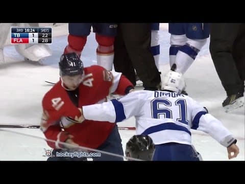 G. Dumont (TBL) vs. G. McKegg (FLA)