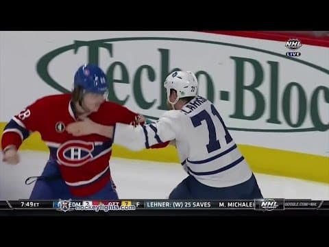 D. Clarkson (TOR) vs. N. Beaulieu (MON)