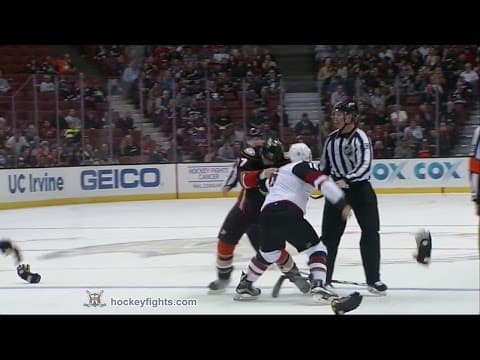 M. Domi (ARI) vs. R. Kesler (ANA)