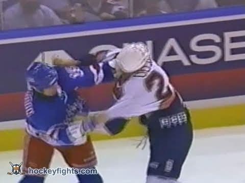 D. Langdon (NYR) vs. G. Odjick (NYI)