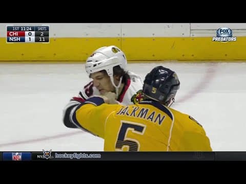 A. Shaw (CHI) vs. B. Jackman (NSH)