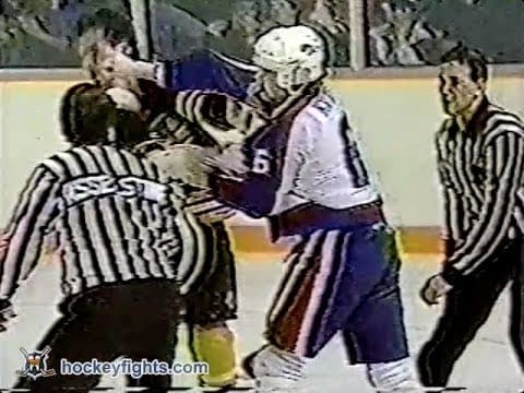 G. Kluzak (BOS) vs. J. Kyte (WPG)