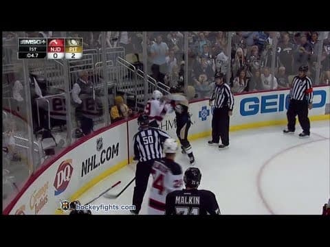 R. Clowe (NJD) vs. T. Glass (PIT)