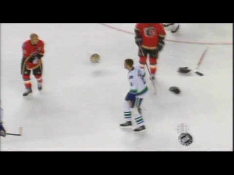 W. Mitchell (VAN) vs. J. Iginla (CAL)