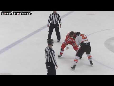 T. Bellemare (TMP) vs. C. Cloutier (PET)