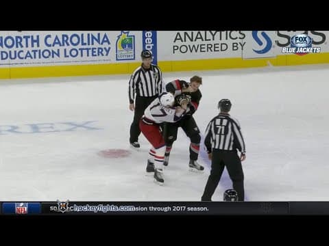 B. Dubinsky (CBJ) vs. B. Malone (CAR)