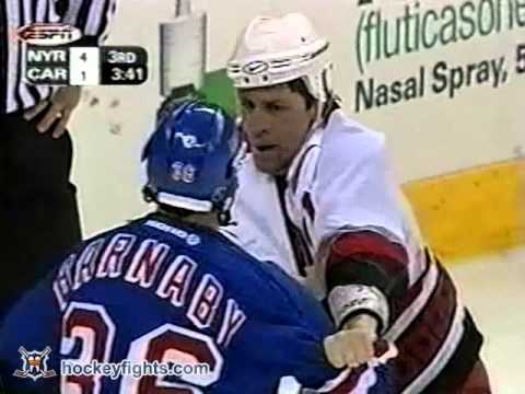 M. Barnaby (NYR) vs. R. Brind'Amour (CAR)