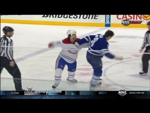 B. Prust (MON) vs. F. McLaren (TOR)