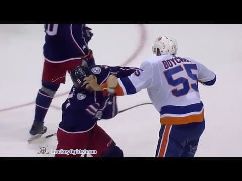 J. Boychuk (NYI) vs. M. Calvert (CBJ)